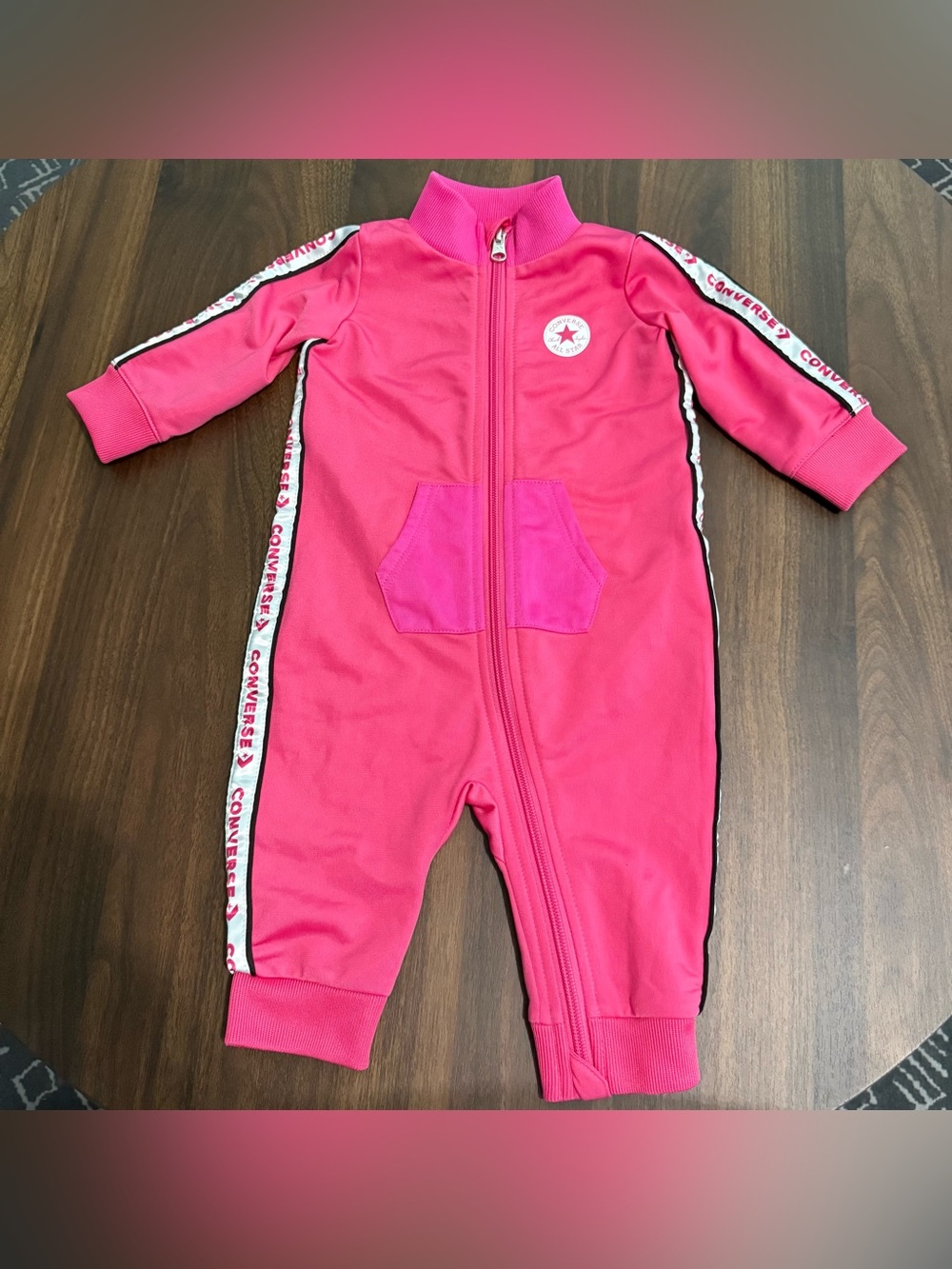 Baby girl converse jumpsuit